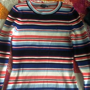 Tommy Hilfiger Striped Knitted Dress